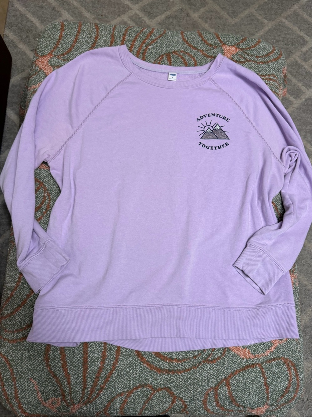 Old Navy Lavender Crewneck Sweatshirt